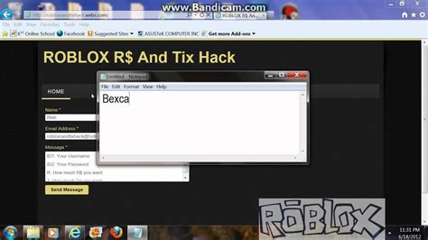 Using our tool you can get access to every roblox account you want! Roblox R$ and Tix Hack 2012 - YouTube