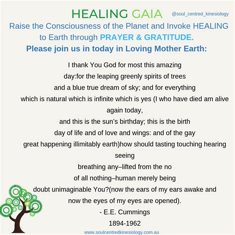 Healing Gaia Prayer | Healing, Prayers, Prayers for healing
