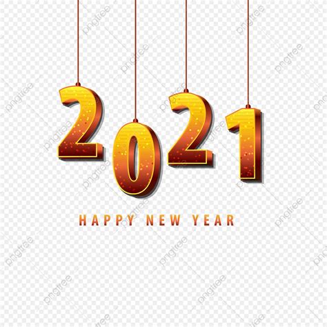 Happy New Year 2021 Merry Christmas Design 2021 Abstract Art Png And
