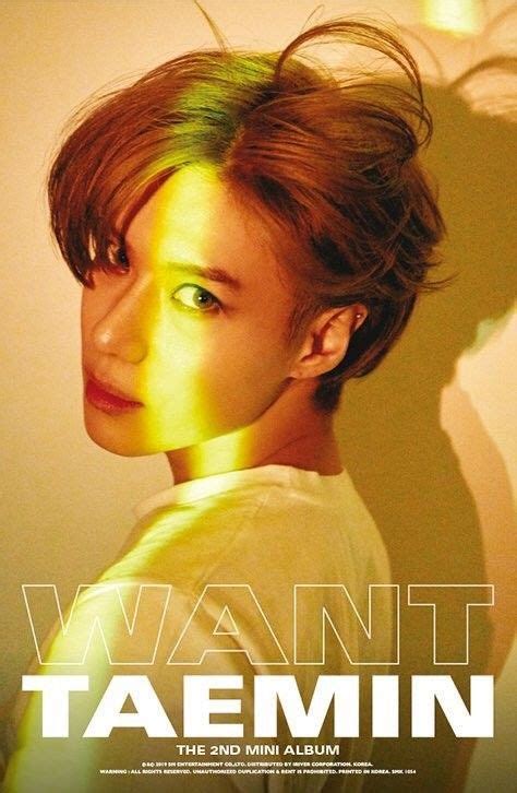 Taemin Want 2nd Mini Album Taemin Shinee Taemin Shinee