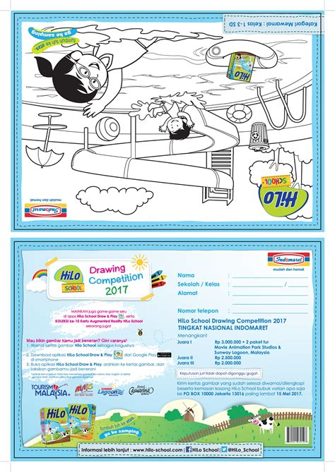 Gambar Hilo School Drawing Competition 2017 Bersama