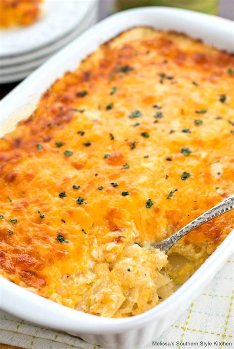 This bubbling casserole of creamy sliced potatoes and gooey cheese makes for a rich and satisfying addition to any meal. Scalloped Potatoes Recipe | Scalloped potato recipes ...