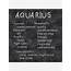 Aquarius Traits Poster By Adiosmillet  Redbubble