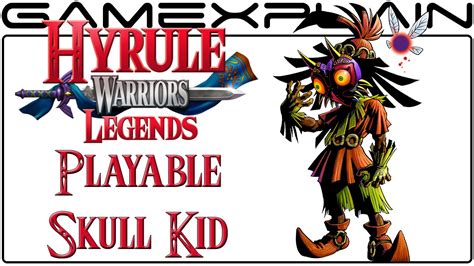 Playable Skull Kid Coming To Hyrule Warriors Legends Youtube