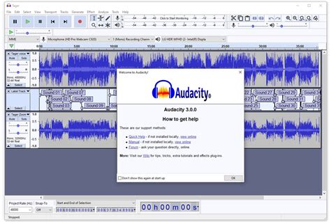 Audacity 30 Released With New Project File Format Open Source Cross