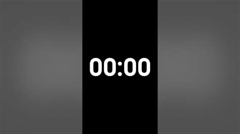 1 Minute Timer Clean And Simple Shortvideo Youtube