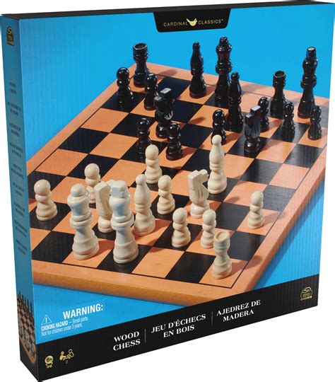 Cardinal Cardinal Classics Wood Chess Board Game Playone
