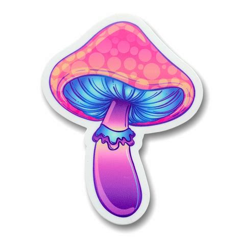 Las Vegas Mall Mushroom Sticker Mucl