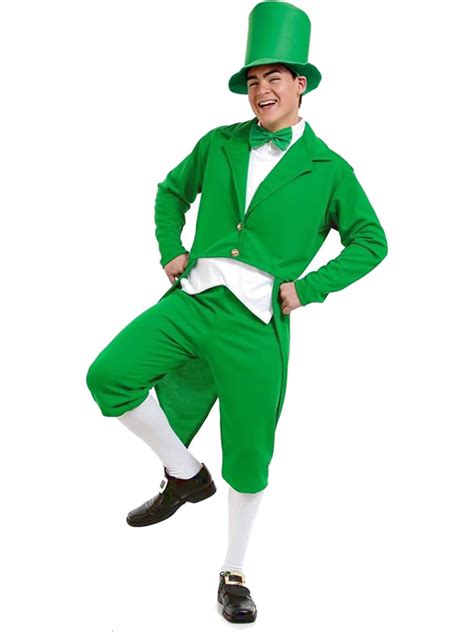 Adult Mens Lucky Irish Leprechaun Costume
