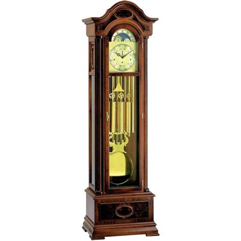 Kieninger 0107 23 02 Grandfather Clock Triple Chimes 9 Tubular Bells