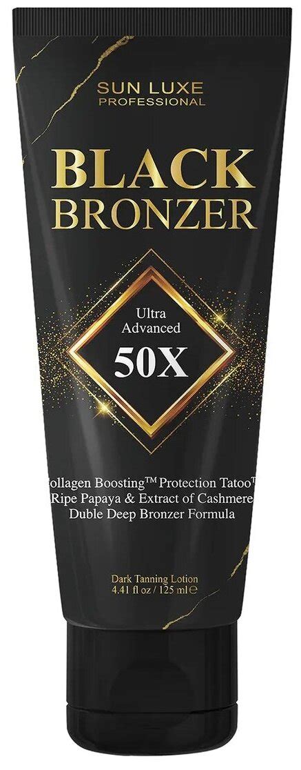 Крем для солярия Sun Luxe Professional Black Bronzer 50x отзывы