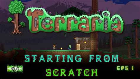 Terraria Xbox One Eps1 Starting From Scratch Youtube