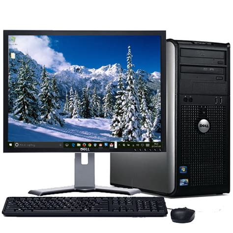 Dell Optiplex Windows 10 Professional Desktop Computer Bundle Intel