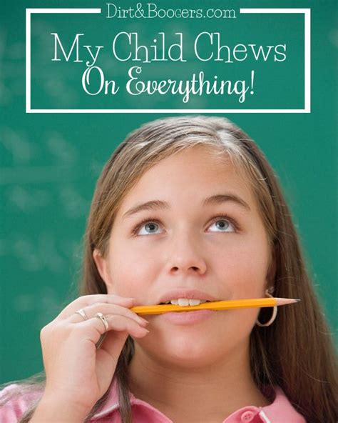 My Child Chews On Everything My Children Headache Cure Sensory Issues