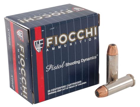 Fiocchi Ammunition 357 Magnum 158 Grain Xtp Hollow Point 25 Round Box