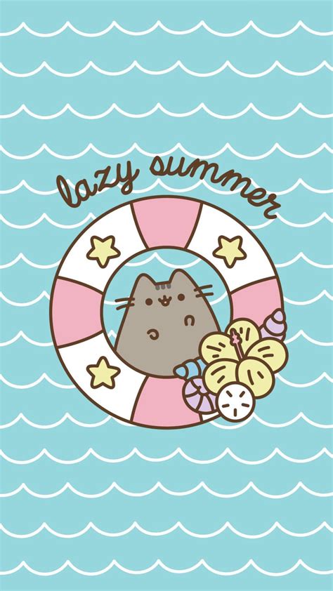 Pusheen Iphone Wallpaper Pusheen Cute Pusheen Cat Cute Cat Wallpaper