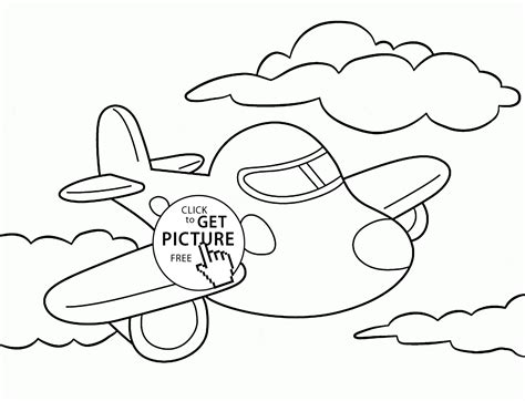 ️sky Coloring Page Free Download