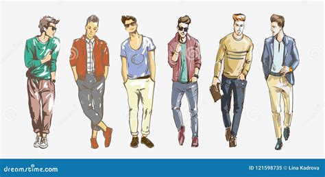 Aggregate More Than 81 Fashion Illustration Sketches Men Ineteachers