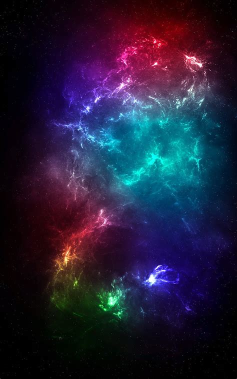 5k Free Download Shine Colorful Energy Space Plasma Nebula Hd