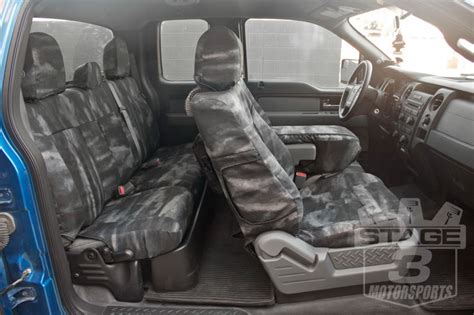 The normal set includes front and rear rows and all head rests and arm rests. 2013-2014 F150 CoverKing Ballistic A-TACS Law Enforcement ...