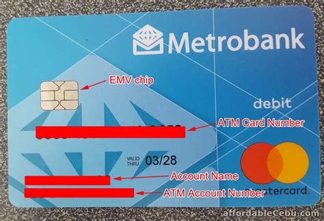How To Apply For Metrobank Atm Card Bank Account Banking 2031