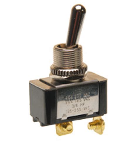 Momentary On Single Pole Toggle Switch Wscrew Terminals