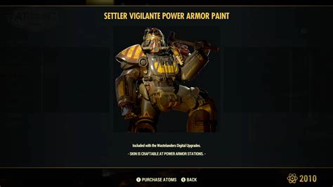 Fallout 76 Settler Vigilante Power Armor By Spartan22294 On Deviantart