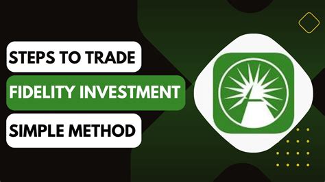 How To Trade On Fidelity Investments Youtube