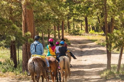 Fall Horseback Riding In Colorado Pine River Lodge