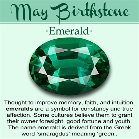 May Birthstone History Meaning And Lore Gemstones Pinterest