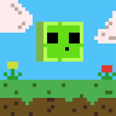 Minecraft Slime Pixel Art Minecraft Kit