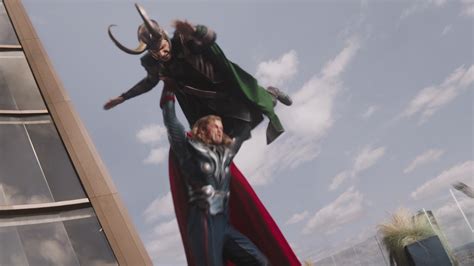 Image Thor Vs Loki Bodyslam Marvel Cinematic