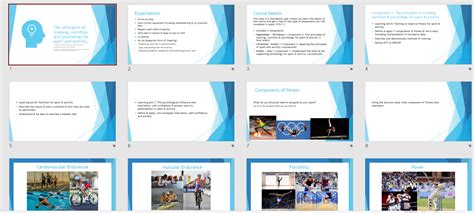 Introduction And Component Of Fitness Btec Sport Level 12 Teaching