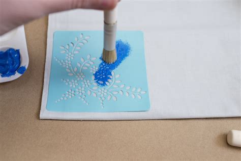 How To Stencil On Fabric