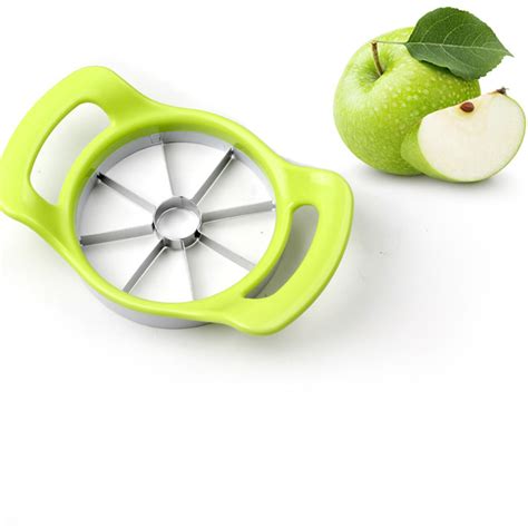Amazon Stainless Steel Plastic Handle Apple Mango Slicer Cutter 2 In 1