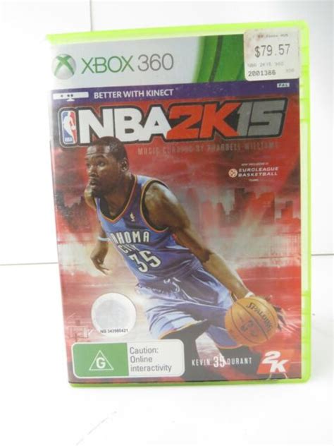 Nba 2k15 2015 Xbox 360 Game Pal Region For Sale Online Ebay