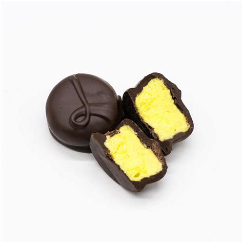 Dark Chocolate Lemon Creams Wilson Candy