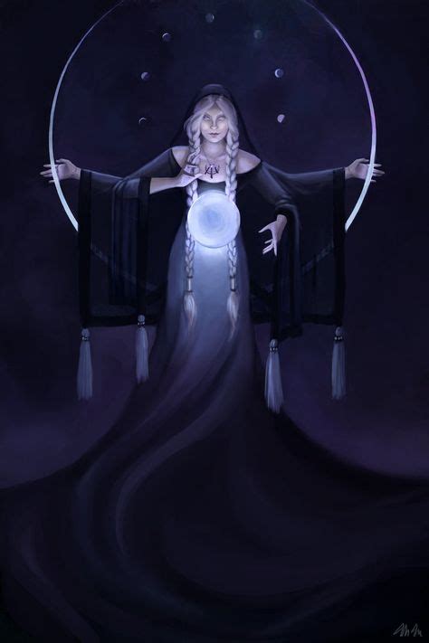 weareoracle “ the high priestess by monicamarie1019 d thank you for this picture very lunar