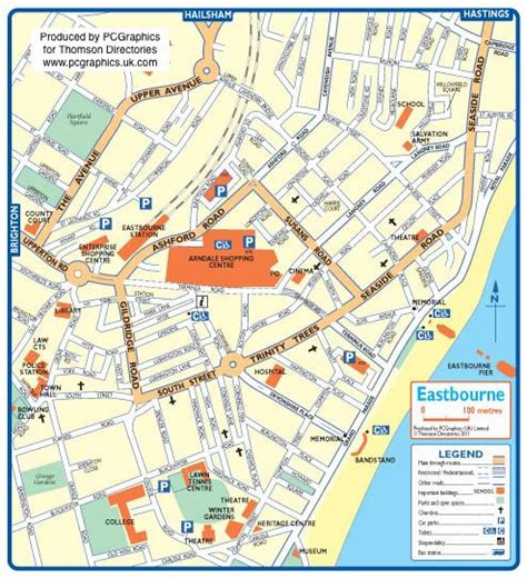 Pin By Diana Harding On City Maps Eastbourne City Maps City