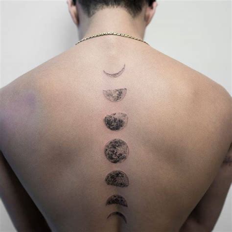 Discover Spine Moon Phases Tattoo Latest In Eteachers
