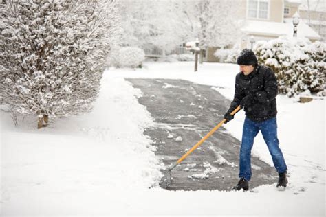 Top 60 Shoveling Driveway Stock Photos Pictures And Images Istock