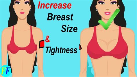 how to [increase breast size] naturally breast enlargement tips at home get bigger chest