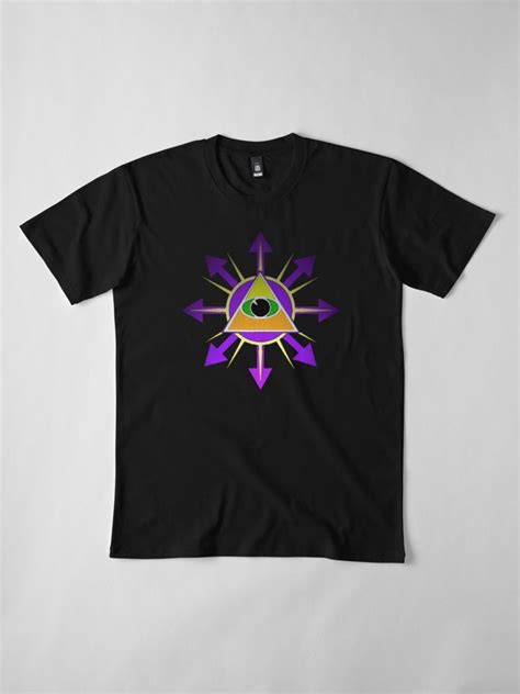 Chaos Eye Six Premium T Shirt By Martymagus1 Mens Tshirts T Shirt