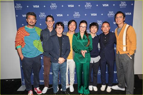 full sized photo of american born chinese cast at d23 08 disney debuts first look at upcoming