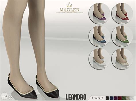 Women Shoes Ballet Flat Shoes The Sims 4 P1 Sims4 Clove Share