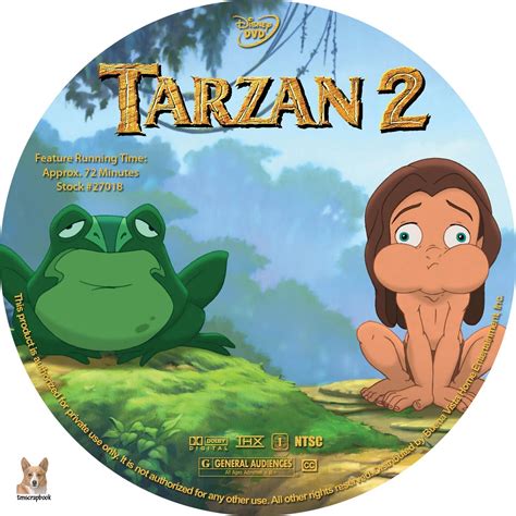 Tarzan 2 2005 R1 Custom Labels Dvd Covers And Labels