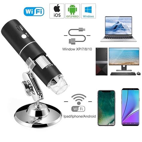 Buy Viboton Wifi Digital Microscope 50x 1000x Handheld Digital Zoom