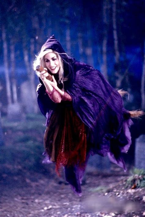 Brando Denny — Sarah Sanderson Taking Her Broom For A Ride Hocus Pocus Hocus Pocus 1993