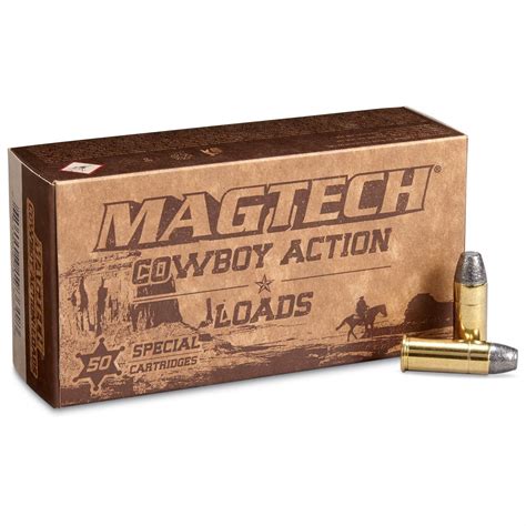 Magtech Cowboy Action Loads 44 Special Lfn 200 Grain 50 Rounds