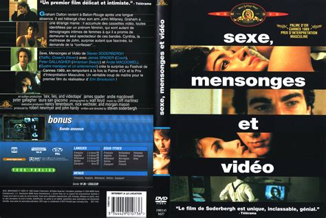 Jaquette Dvd De Sexe Mensonges Et Video Cin Ma Passion